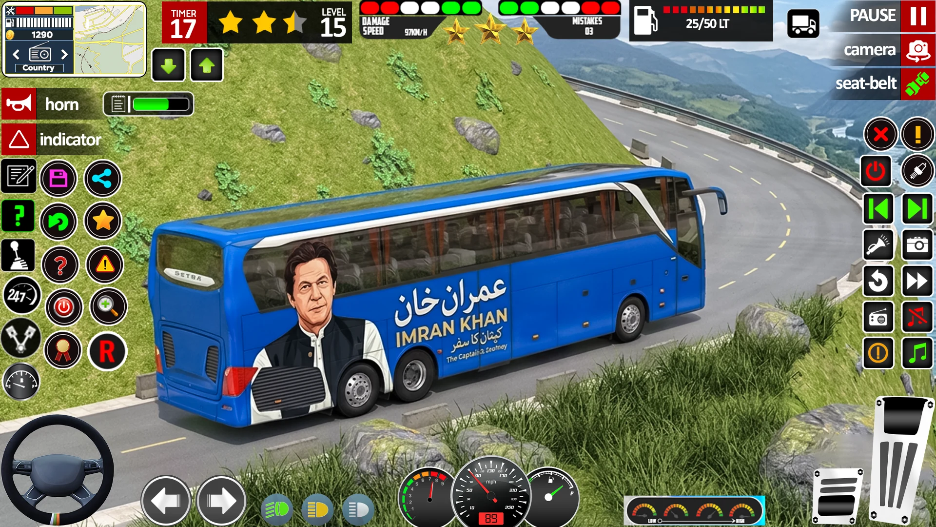 Imran Khan Election Bus Game screenshot