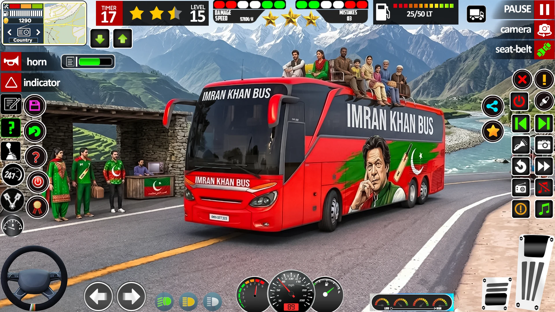 Imran Khan Election Bus Game screenshot