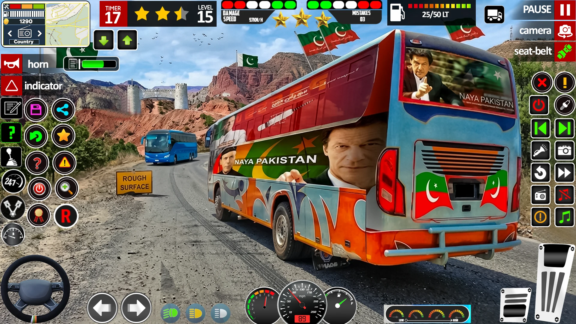 Imran Khan Election Bus Game screenshot