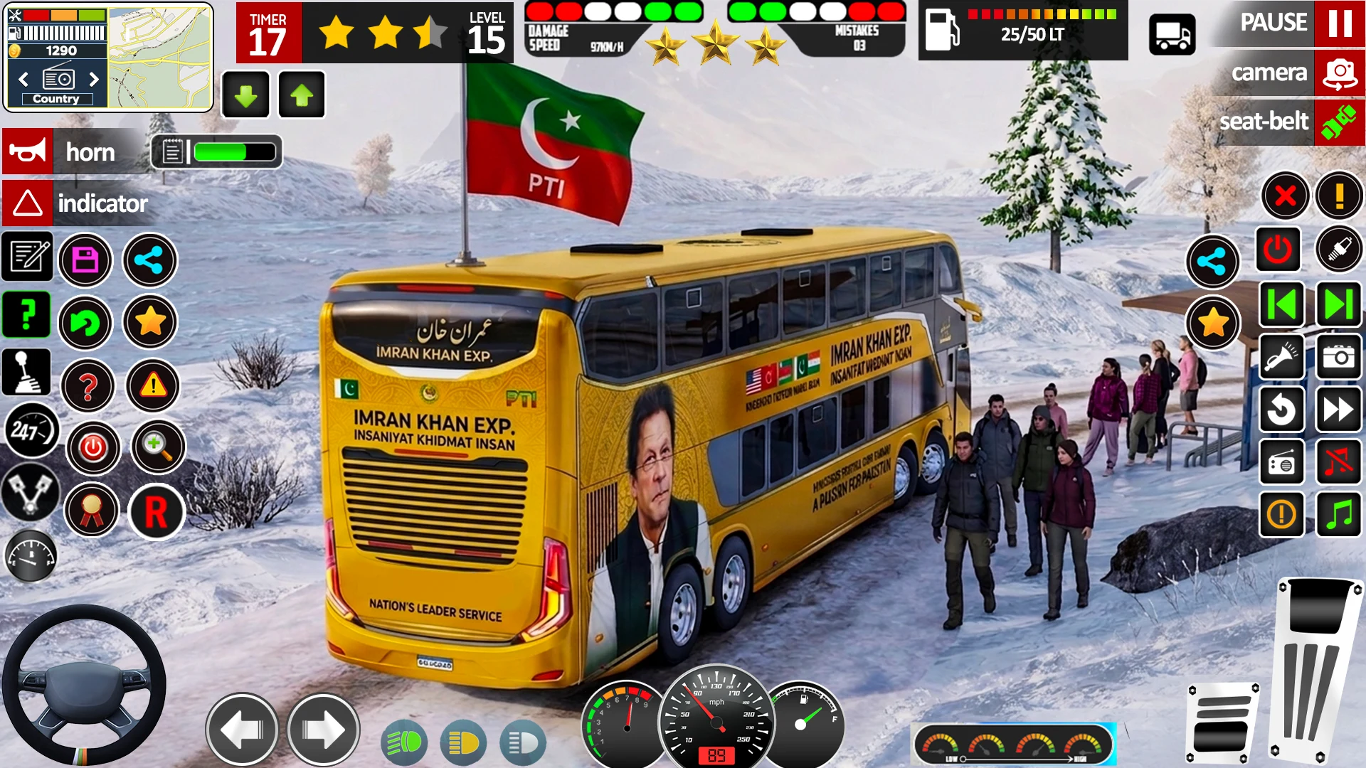 Imran Khan Election Bus Game screenshot